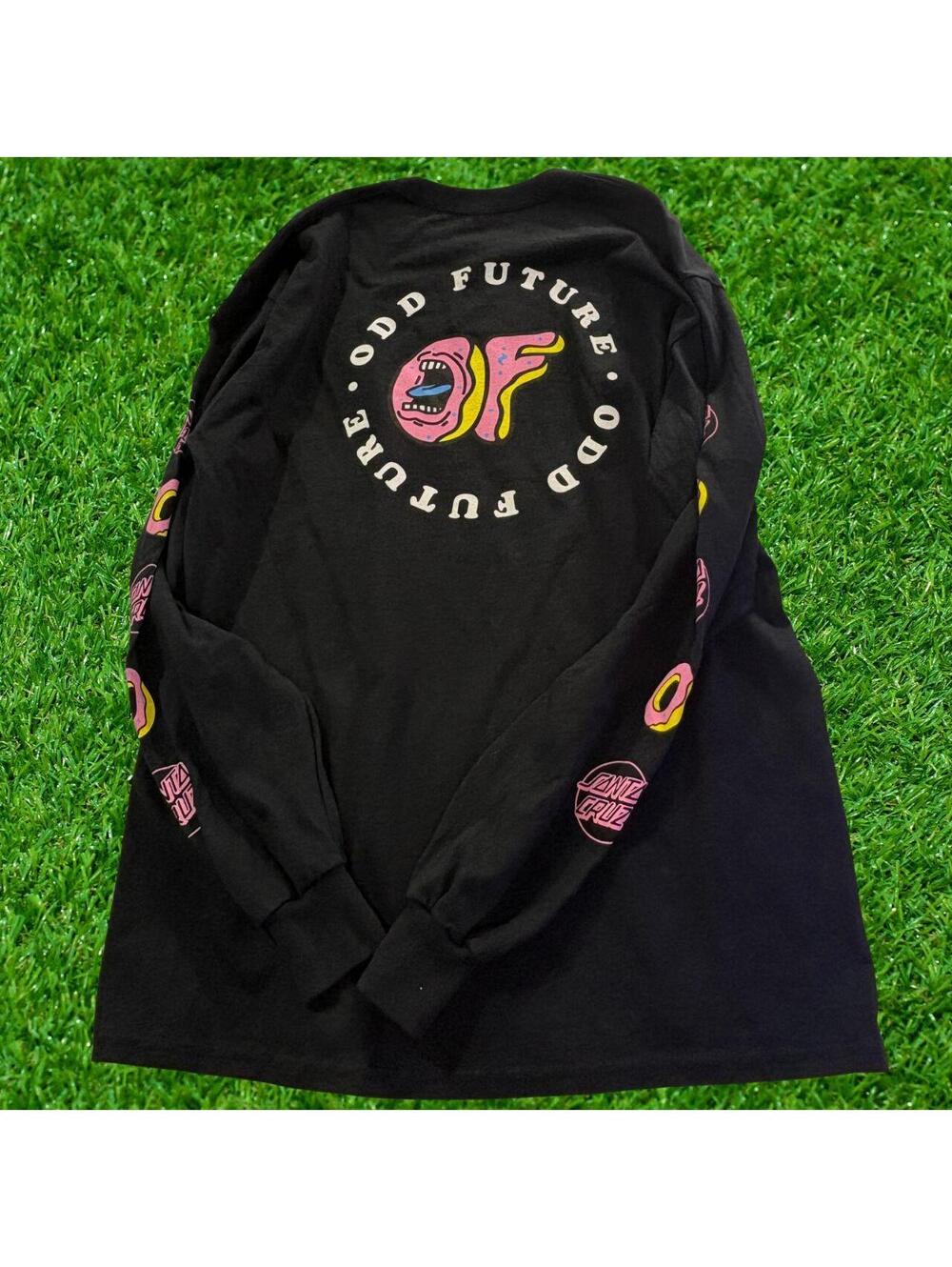 Odd Future Men's Black and Multi Tshirt